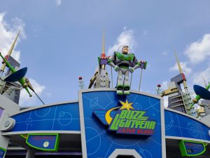 Attraction Buzz l'éclaire à Disneyland Paris